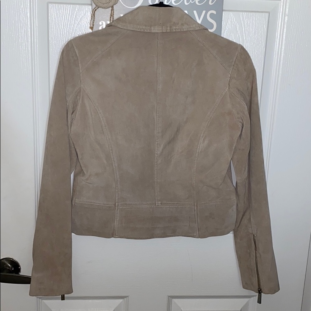 Michael Kors Tan Suede Jacket - Picture 4 of 4